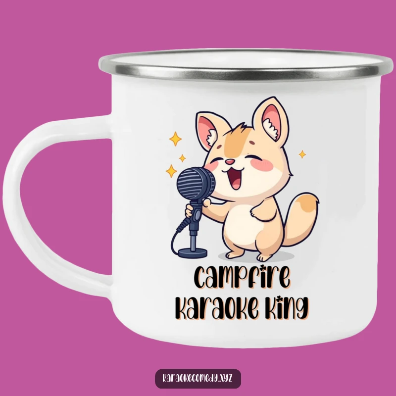 Funny Singing Animal Camping Mug: Adventure and Tunes Go Hand-in-Hand!