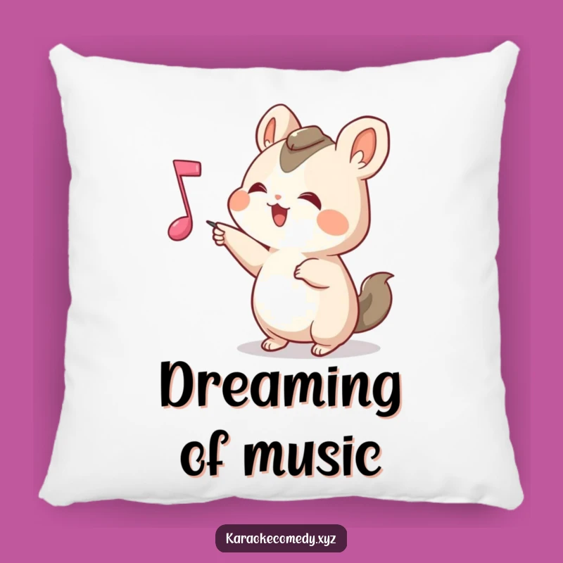 Funny Music Animal Pillow: Snuggle Up with Musical Fun!