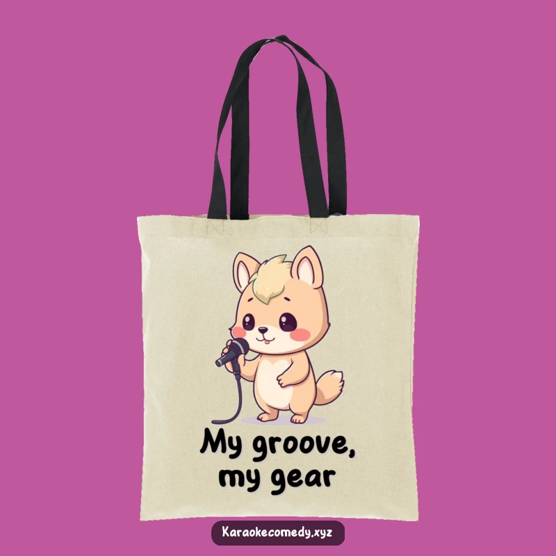 Funny Karaoke Animal Tote: Carry Your Tunes with Hilarious Style!